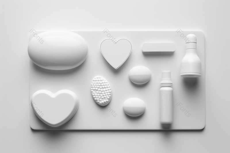 白色概念医疗用品模板样品摄影图,高清,摄影图,摄影图片,图片大全,摄影图免费下载